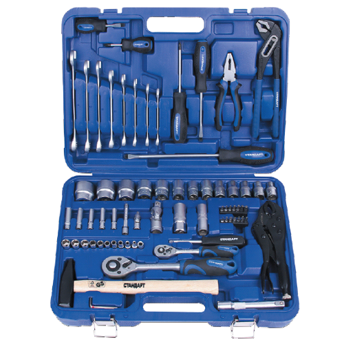 Набір інструменту комбінований 72 од. "Стандарт" ST-0072, фото 1