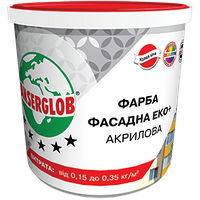 Краска акриловая ФАСАД "ЭКО+" ANSERGLOB, 4,2кг