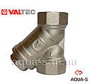 Фільтр грубого очищення Valtec DN 1 1/2" косий механічний (Італія) VT.192.N.08, фото 3