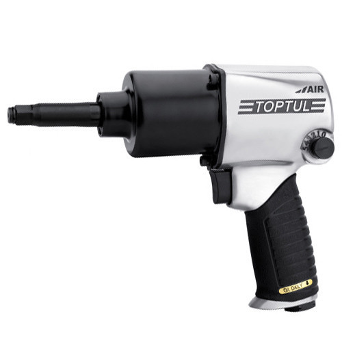 Пневмогайковерт 1/2" 542N/m (довж. шпиндель) 8000об/хв Toptul KAAB1640 (Тайвань), фото 1