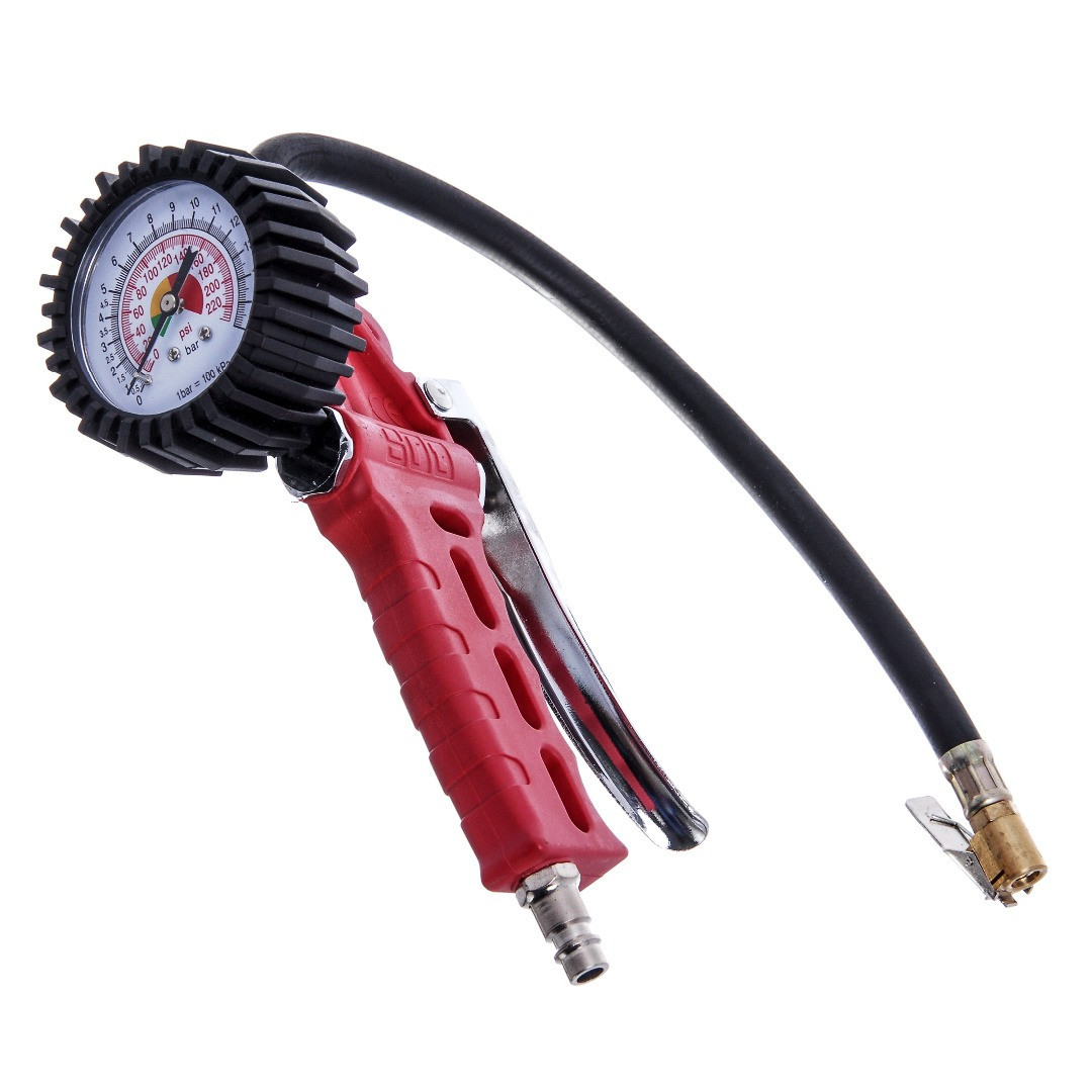 Пістолет для підкачки коліс з манометром PROFESSIONAL "AIRKRAFT" STG-29 (Туреччина), фото 1