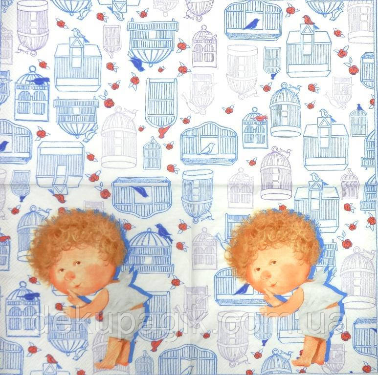 Серветка для декупажу Д-242, 33х33см, фото 1