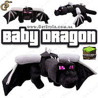 Детененька Дракон з Minecraft Baby Dragon 50 см