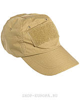 Кепка бейсболка тактическая койот TACTICAL BASEBALL CAP COYOTE Mil-Tec 12319005