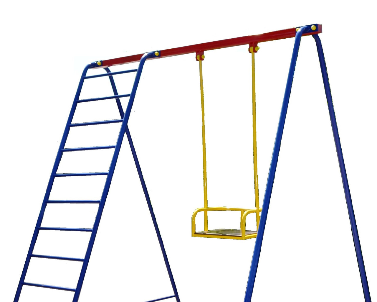 Гойдалки одномісні +сходи Ігровий комплекс, фото 1