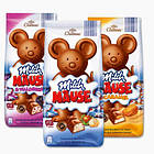 Шоколадні цукерки Chateau Milch Mause зі шматочками кукурудзяних пластівців, 210 г, фото 2