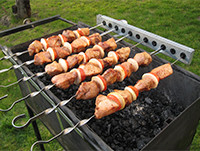 Пристрій для обертання шампурів ПП-1 (стаціонарне), фото 1