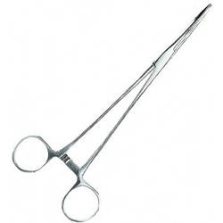 Зажим AC-3107 (с изгибом) 15 см (6943) AC-3107