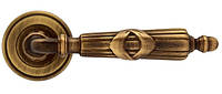 Ручка дверная на розетке Mariani Impero бронза матовая (Италия)