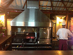 Мангальний комплекс 1800х600х2300 BBQ