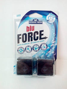 Кубик в бачок "General Fresh" BLUE*2 50г*2 Море (2035)