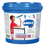 SF-18-0.9 кг Емаль для радіаторів «SMILE» PREMIUM
