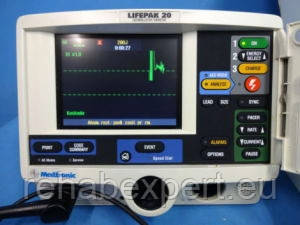 Б/У Двофазний Дефібрилятор Physio Control LIFEPAK 20e Defibrillator (Used), фото 1