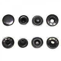 Кнопка No61 D15mm сталь alfa TALS оксид (720/пач)