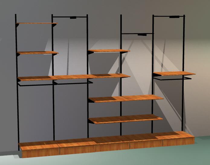 Настінне обладнання для одягу, фото 1