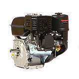 Двигун бензиновий Weima WM170F-S New (HONDA GX210) (шпонка, вал 20 мм, 7.0 л. с.), фото 5