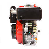 Двигун дизельний Weima WM186FBES (R) 9.5 л. с. (шпонка, 1800об./хв) + редуктор, фото 3