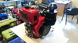 Двигун дизельний Weima WM188FBS (R) (вал під шпону, 12 к. с., 1800 об./хв, редуктор), фото 6