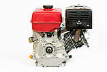 Двигун бензиновий Weima WM177F-T (вал 25 мм, шліци, для WM1100, 9 л.с.), фото 3