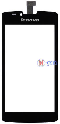 Тачскрин (сенсорний екран) для телефона Lenovo S870e чорний, фото 2