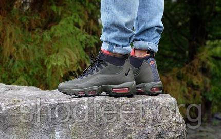 Air max hotsell 95 sneakerboot khaki
