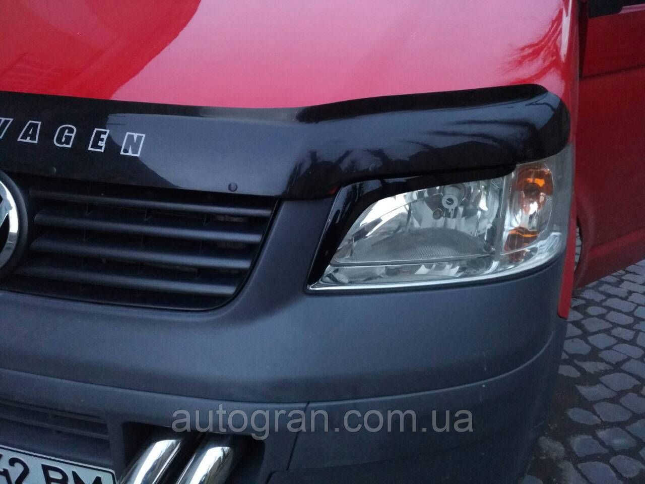 Вії на фари Volkswagen T5 2003- косі