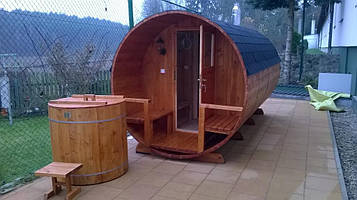Баня-бочка