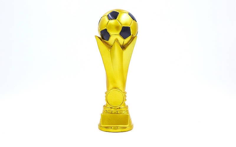 Награда спортивная Футбол (статуэтка наградная футбольный мяч золотой) C-2043-A5: 19х7х6см - фото 1 - id-p543058214