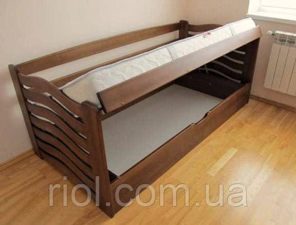 дитяче ліжко з підйомним механізмом