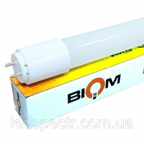 Светодиодная лампа Led Biom T8-GL-600-9W-CW 6200К G13 стекло матовое - фото 1 - id-p543064000