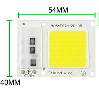 №14 LEd Smart IC 30w 6000K Светодиод 30w светодиодная матрица 30w с драйвером на борту