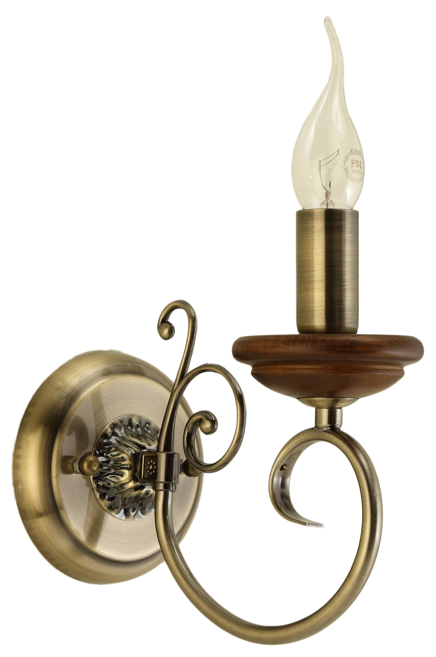 Бра Colors MB G4551/1AB SJ дерево/бронза