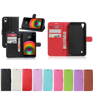 Шкіряний чохол книжка Lichee на LG X Power (9 кольорів)