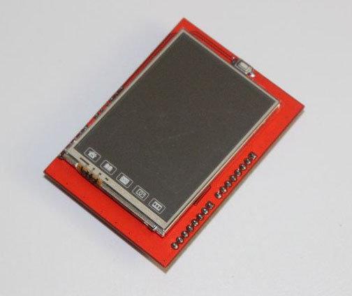 2.4 TFT touch LCD Экран (сенсорный дисплей) +MicroSD для Arduino - фото 1 - id-p543079358