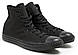 Кеди в стилі Converse ALL STAR (конверси) Чорні високі в коробці, фото 4