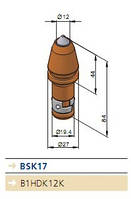 Резец скальный BSK17