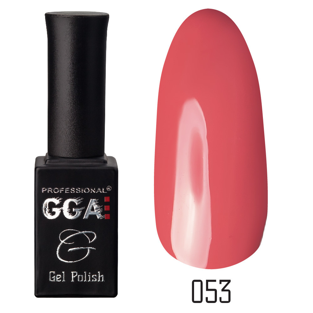 Гель-лак GGA No053 Salmon 10 мл.