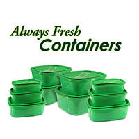 Набір контейнерів Always fresh (Олвейс Фреш) для збереження свіжості продуктів (10 шт.)