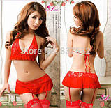 Новинка! 3 в1 (трусики,ліфчик,пояс), фото 7