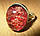 Срібне кільце з лодолитом "Червоне море" , розмір 19.7 від студії LadyStyle.Biz, фото 7
