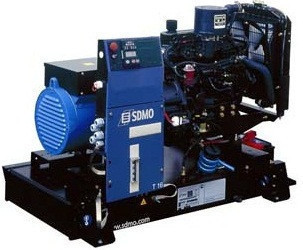Трьохфазний дизельний генератор SDMO J 130 K (104 кВт)