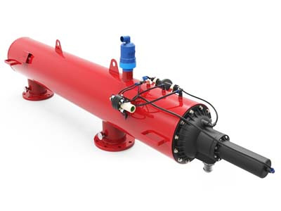 Фільтр автоматичний 4" сітчастий, 100 мкм, 120 куб.м/год., самопромивний, фото 1