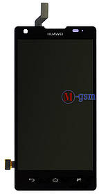 LCD-модуль Huawei Ascend G700-U10 чорний