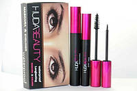 Тушь + подводка Huda beauty Waterproof Longlasting Mascara & Eyeliner