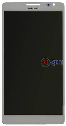 LCD-модуль Huawei Ascend Mate MT1-U06 білий, фото 2