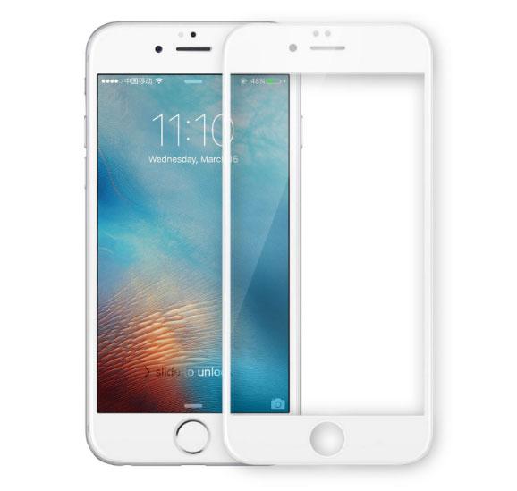 Full Cover захисне скло для iPhone 6 Plus 5.5" - White