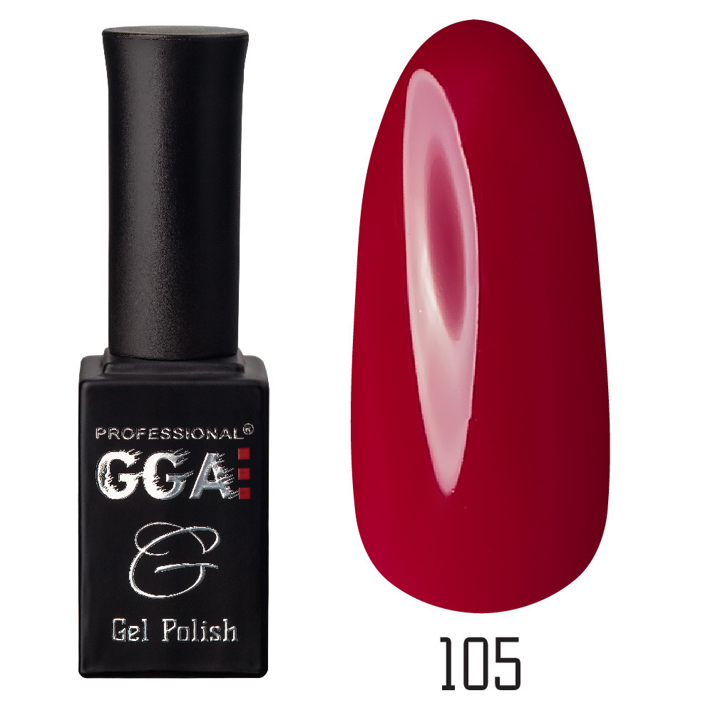 Гель-лак GGA №105 Upsdell Red 10 мл.