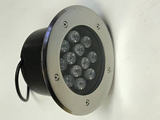 Світлодіодний тротуарний лінзованний світильник LM13 12W 6500K IP65 220V Код.58906, фото 3