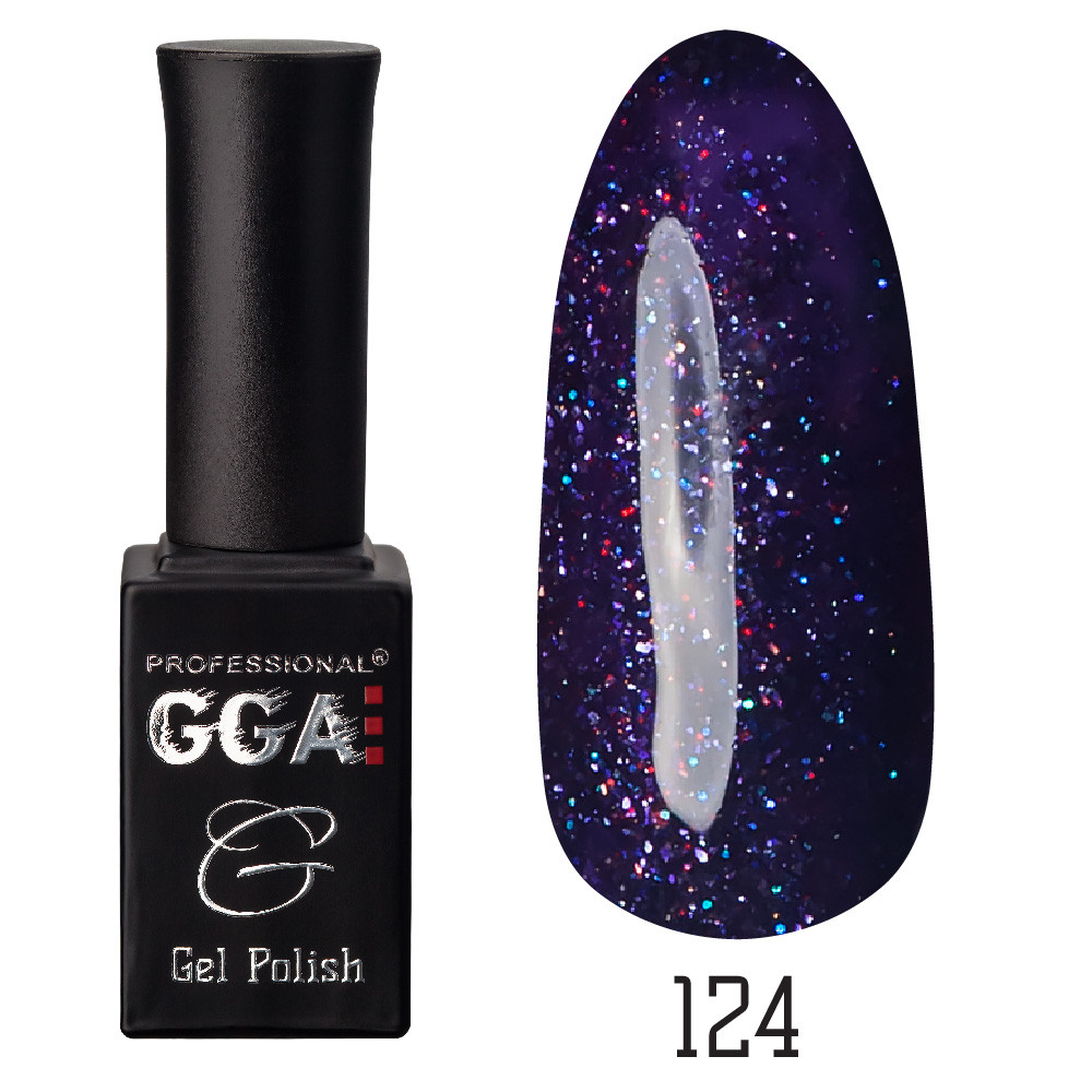 Гель-лак GGA №124  Nordic Lights 10 мл.