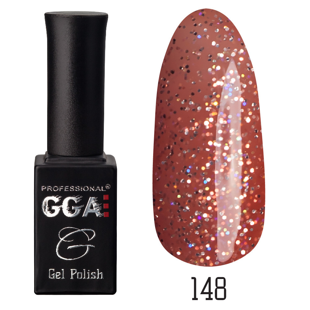 Гель-лак GGA №148 Powder Gold 10 мл.